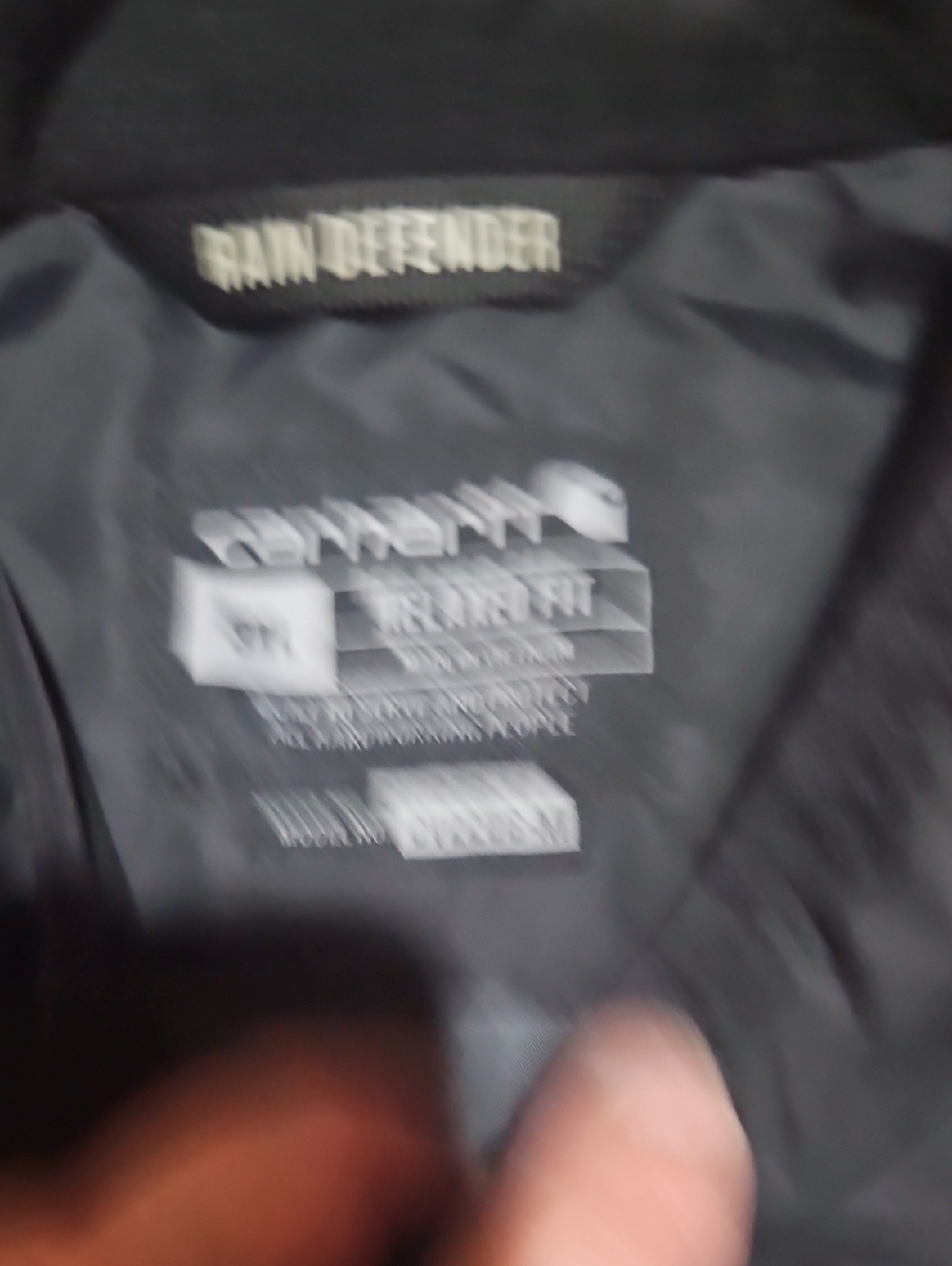 Carhartt Rain Defender Vest in Black Size 3x - Picture 5 of 6